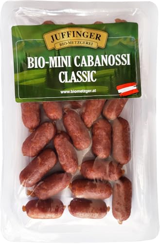 BIO-Mini Cabanossi Classic e atmo 12 x 140 gr von Juffinger