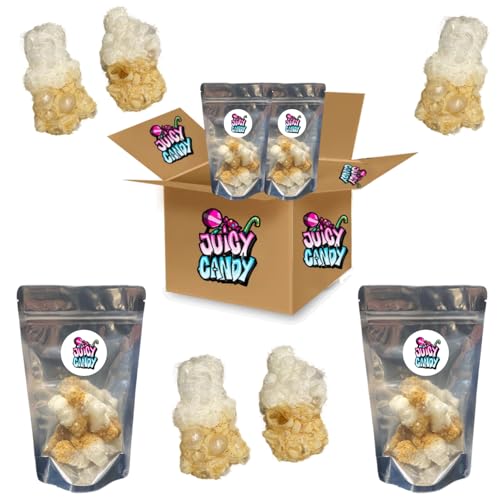 Freeze Dried Candy Box Colaflaschen | Gefriergetrocknete Süßigkeiten Box | Gefriergetrocknete Süßigkeiten (4 Tüten) von Juicy Candy