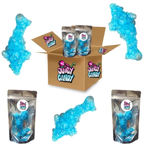 Freeze Dried Candy Box Haie | Gefriergetrocknete Süßigkeiten Box | Gefriergetrocknete Süßigkeiten (4 Tüten) von Juicy Candy