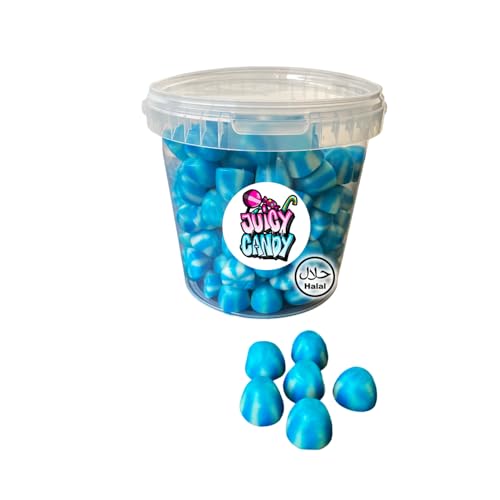 Halal Süßigkeiten Box 1 kg Fruchtgummi Himbeer Twist | Halal Fruchtgummis | Halal Süßigkeiten | Halal Süßigkeiten Box von Juicy Candy