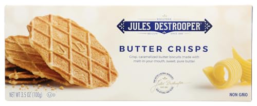 Jules Destrooper Butter Chips (100 g) - Packung mit 2 von Jules Destrooper