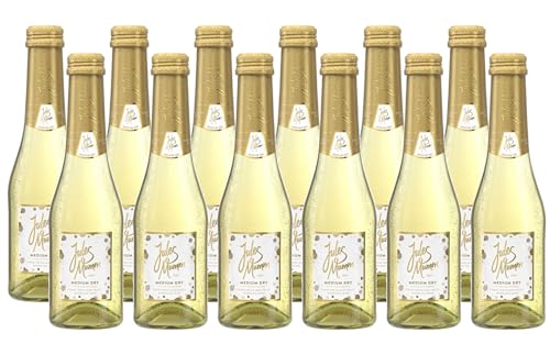 Jules Mumm Mini Medium Dry Sekt (12 x 0.2 l) - fruchtig-frischer Sekt in der praktischen Kleinflasche. von Jules Mumm