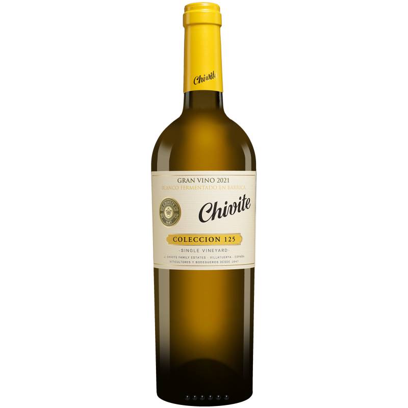 Julián Chivite »Colección 125« Chardonnay 2021  0.75L 14% Vol. Weißwein Trocken aus Spanien von Julián Chivite