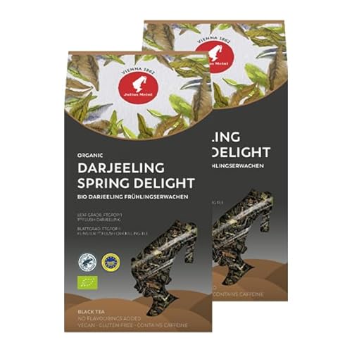 Julius Meinl Loser Tee - 250g | Premium Qualität für unvergleichlichen Teegenuss | Aromatische Teeblätter für höchste Ansprüche | Perfekt für lose Teezubereitung (Darjeeling Frühlingserwachen) von Julius Meinl