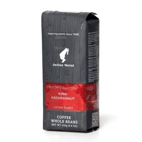 Julius Meinl Poetry Collection King Hadhramaut Espresso UTZ, Kenia/Äthiopien, Ganze Bohne 250 Gramm von Julius Meinl