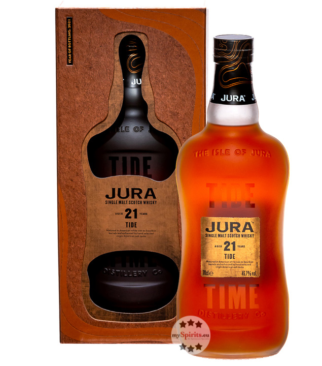 Jura 21 Jahre Tide Single Malt Scotch Whisky (46,7 % vol, 0,7 Liter) von Jura Whisky