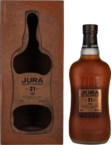 Jura 21 Years Old TIDE & TIME Single Malt Scotch Whisky 46,7% Vol. 0,7l in Geschenkbox von Jura