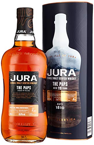 Jura THE PAPS 19 Years Old Single Malt Scotch Whisky 45,6% Vol. 0,7l in Geschenkbox von Isle of Jura