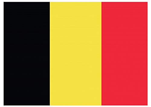 Belgische nationalflagge belgien a4 essbare zuckerguss blatt kuchen topper von Just Party Supplies