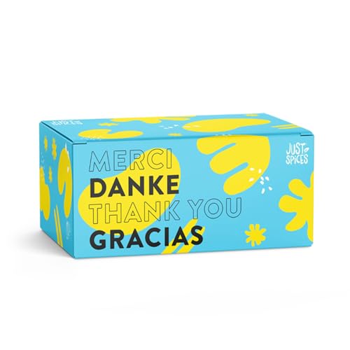 Just Spices Danke Gewürzbox I 6 vielseitige Gewürzmixe in einer Geschenkbox I Das perfekte Geschenk für alle von Just Spices