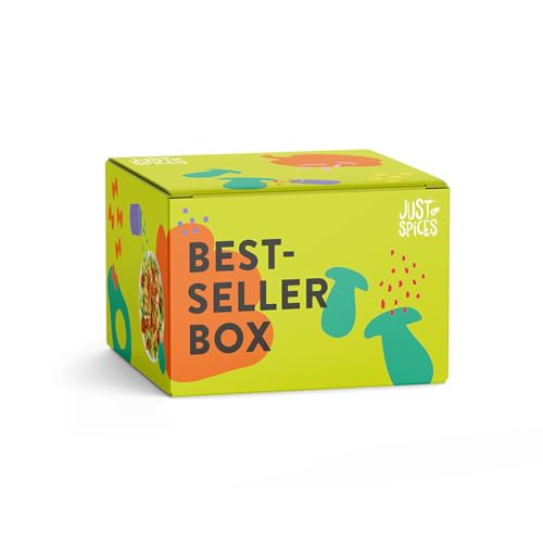 Just Spices Bestseller Gewürzbox I 4 vielseitige Gewürzmixe I Perfekt als Geschenk I Gewürzbox von Just Spices