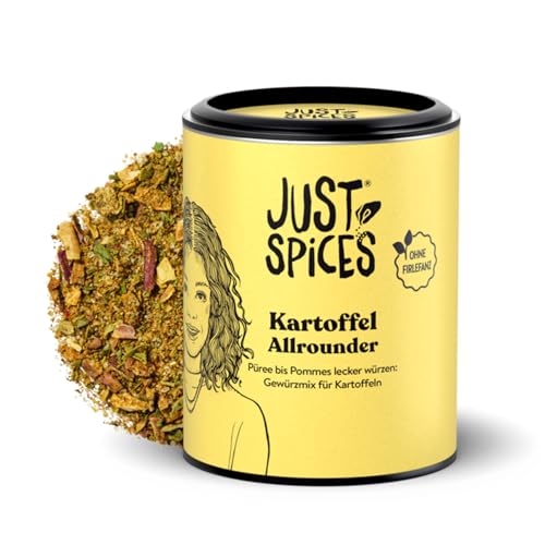 Just Spices Kartoffel Allrounder I Würze mit nur einem Gewürzmix Gratin, Püree, Suppe, Ofenkartoffeln I Gewürzdose, 60 g von Just Spices