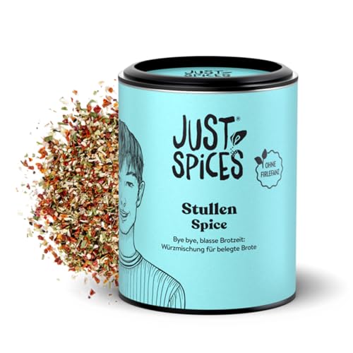 Just Spices Stullen Spice I Würze belegte Brote mit 13 leckeren Zutaten in einem Gewürzmix I Gewürzdose, 50 g von Just Spices