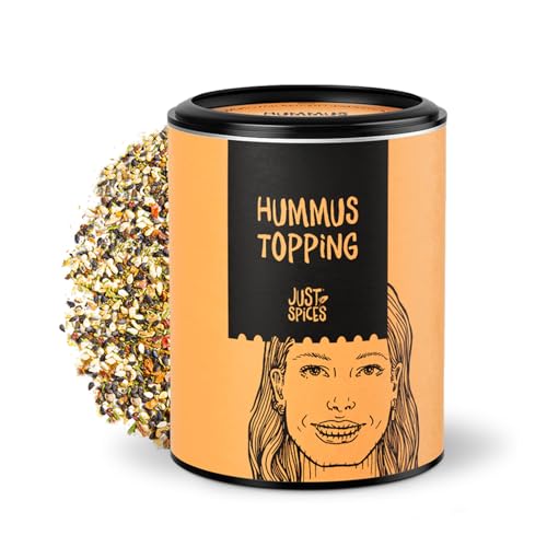 Just Spices Hummus Topping I Das Extra an Geschmack für Hummus und Dips I Gewürzdose, 55 g von Just Spices