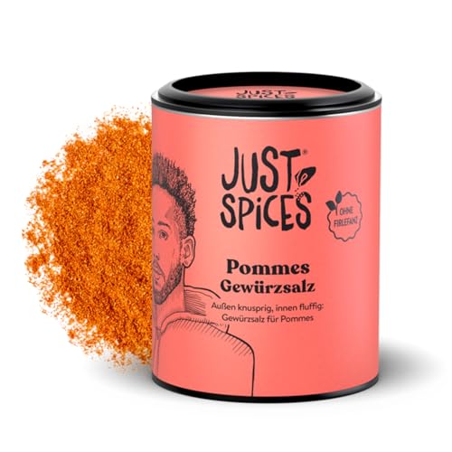 Just Spices Pommes Gewürz I Gibt Deinen Fritten, Wedges, Kartoffelspiralen das gewisse Etwas I Gewürzdose, 85 g von Just Spices