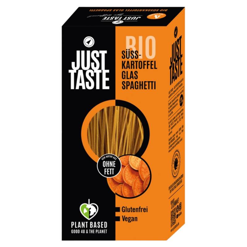 Bio Süsskartoffel Glas Spaghetti von Just Taste