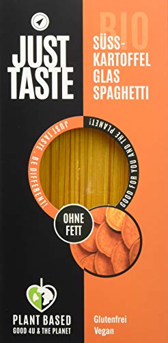 Just Taste Bio Süßkartoffel Glas Spaghetti, 6er Pack (6 x 250 g) von Just Taste