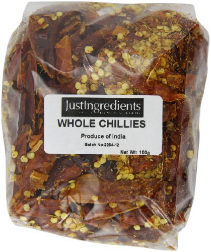 JustIngredients Essential Chilis, Chillies, 5er Pack (5 x 100 g) von JustIngredients