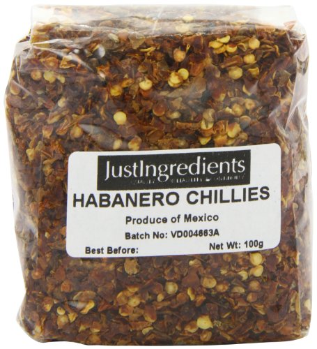 JustIngredients Essential Habanero-Chilis, 1er Pack (1 x 100 g) von JustIngredients