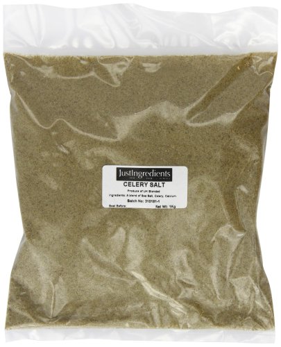 JustIngredients Essential Selleriesalz, Celery Salt, 2er Pack (2 x 1 kg) von JustIngredients