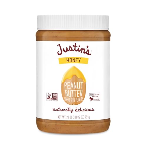 Justin's Nut Butter Honig Erdnussbutter, 800 ml (1 Stück) von Justin's