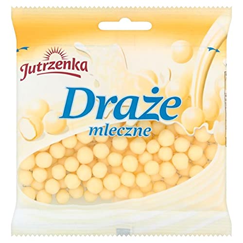 24x Jutrzenka Milch Dragees Draze Mleczne 80g Karton von Jutrzenka