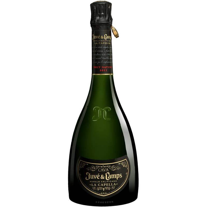 Juvé y Camps Cava »La Capella« Gran Reserva Brut Nature 2011  0.75L 12% Vol. Sehr Trocken aus Spanien von Juvé y Camps