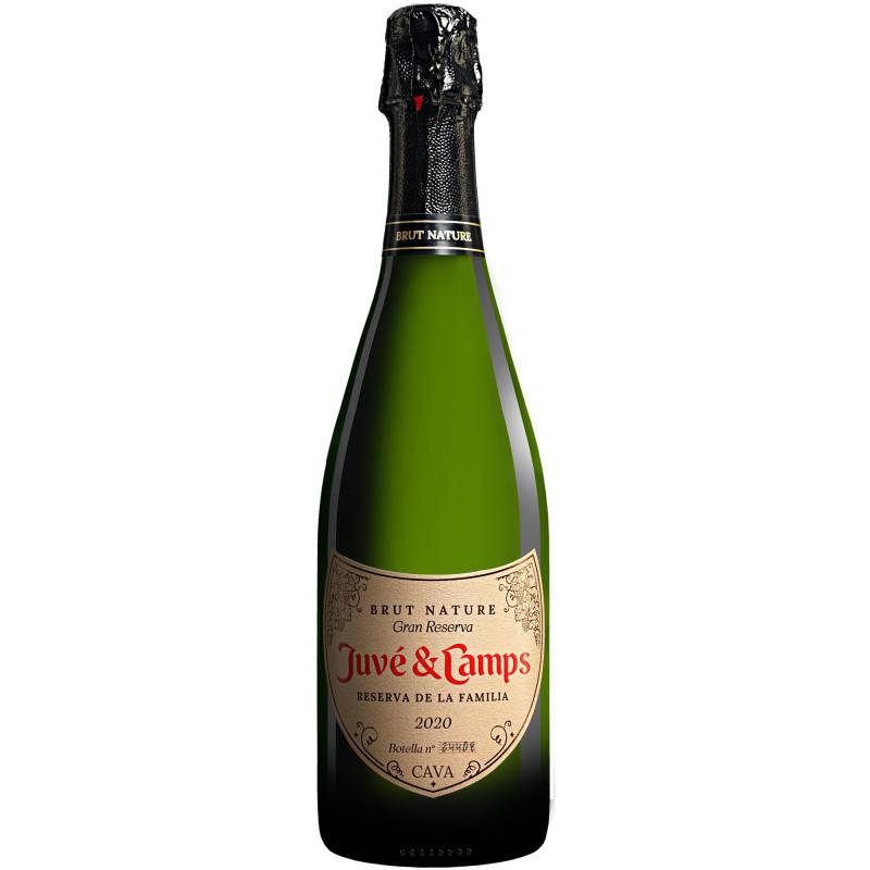 Juvé y Camps Cava »Reserva de la Familia« Brut Nature Gran Reserva 2020  0.75L 12% Vol. Sehr Trocken aus Spanien von Juvé y Camps