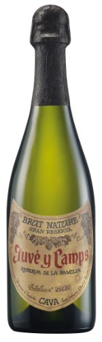 Juvé y Camps Gran Reserva, Cava Brut Nature 2010, Reserva de la Familia, Cava DO 2010 Brut (3 x 0.75 l) von Juvé y Camps