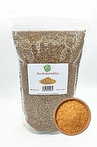 K T 1000 g / 1 Kg Bockshornklee ganz Bockshornkleesaat Bockshornkleesamen -1A Qualität von K T