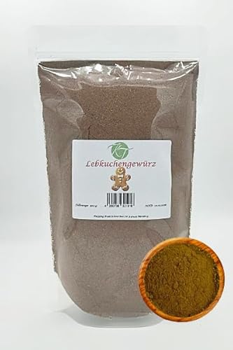 K T 500 g Lebkuchengewürz Pfefferkuchengewürz Weihnachtsgewürz - 1A Qualität von K T