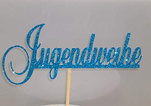 Jugendweihe Cake Topper Geburtstag Torten Stecker Kuchen Deko Gold Silber von K&R GbR