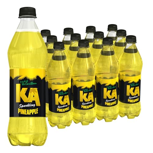 KA Sparkling Pineapple Flavour Drink 12x500ml von KA