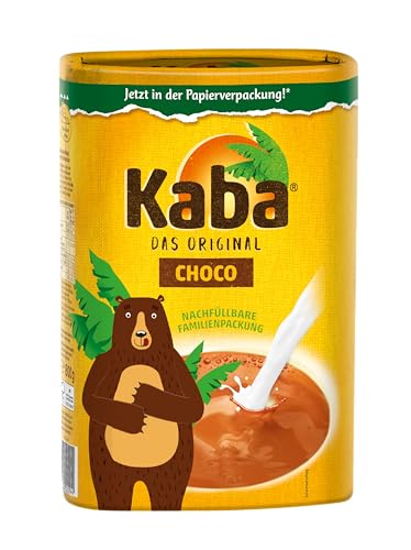 Kaba Choco 800g Vorratsdose Trinkschokolade, das Original Kakaopulver zum Anrühren in kalter und warmer Milch von KABA