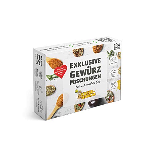 Exklusive Gewürzmischungen - Feinschmecker Set von KAESE-SELBER.DE