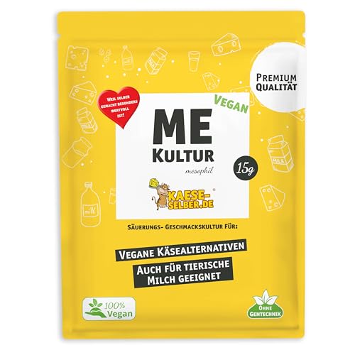 ME Vegan Mesophilekultur - für Veganen Keese, Frischkeese uvm. von KAESE-SELBER.DE