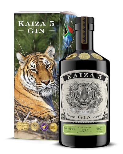 Gin aus Kapstadt mit Tiger Tana 0,7 l - 43% von KAIZA