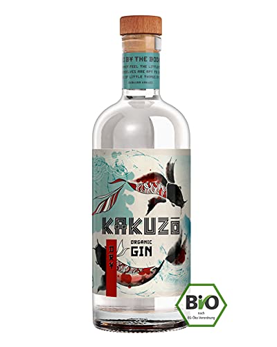 KAKUZO Organic Dry Gin - Japanische Gin Kreation - mit Wacholder, Koriander & Lemongrass (0,7l) von KAKUZO