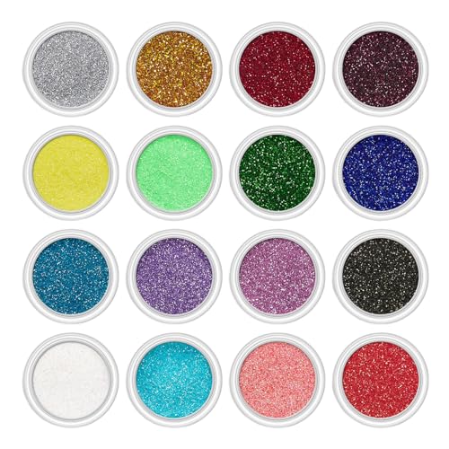 Diamond Nails Powder Nails Glitter Fine Pigment Nails Art Powder Nails Art Dekorationen Nails Glitter von KASFDBMO