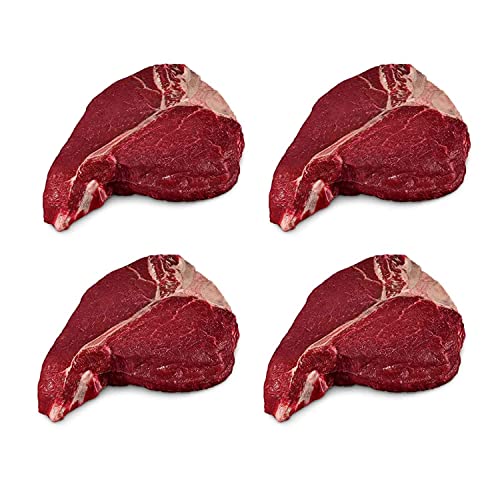 KAUF DEIN STEAK 3,0 kg Fleischgenuss - 4x Porterhouse-Steak (DRY AGED am Knochen gereift) & 1 x Steakpfeffer 100 g, perfekte Steaks grillen, Grillfleisch von KDS