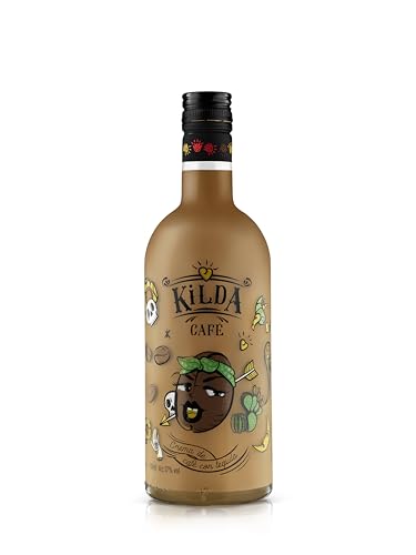 Kilda Likör | verschiedene Sorten | Erdeere | 0,7 Liter | 17% vol. | Getränke mit Alkohol | Geschenke für Frauen und Männer (Kaffee) von KILDA