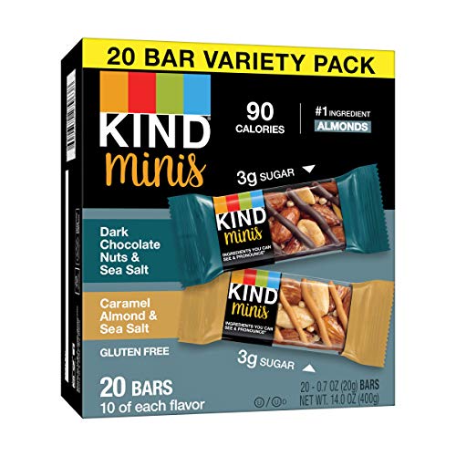 KIND Minis Dunkle Schokolade & Karamel Mandel - 20ct von KIND