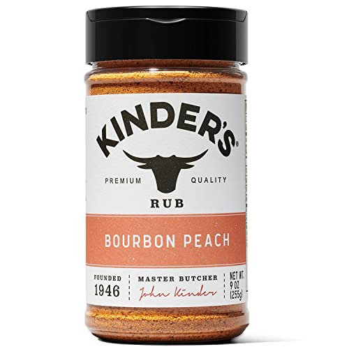 Kinder's Bourbon Pfirsich Gewürz & Reiben (266 ml) von KINDER'S