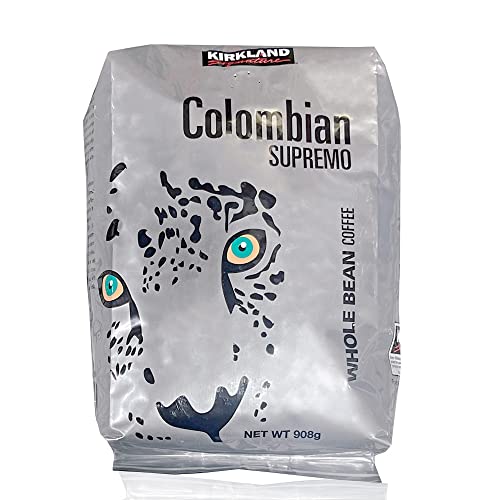 Kirkland Signature Kolumbianischer Supremo Ganze Bohne Kaffee, 907g von KIRKLAND SIGNATURE