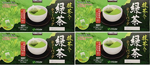 Kirkland Ito En Matcha Blend Japanischer Grüntee, 1,5 g Teebeutel (400 Stück) von KIRKLAND