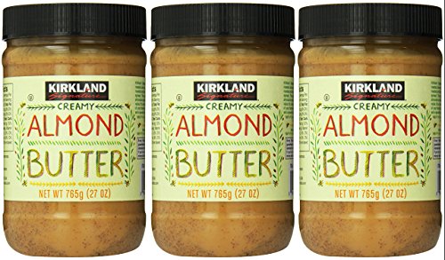 Kirkland Signature Cremige Mandelbutter, 765 ml, 3 Gläser von KIRKLAND