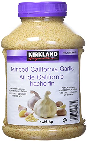 Kirkland Signature Minced California Garlic, 48 Ounce von KIRKLAND