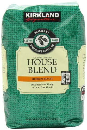 Signature's Kirkland Starbucks Bean Coffee, Medium Roast House Blend, 32 Ounce von KIRKLAND