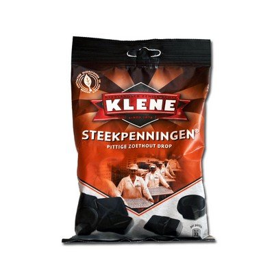 Klene Drop - Steekpenningen - Lakritz Süßholz - 230g von KLENE