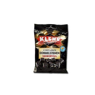 Klene Dubbelzoute Dobbelstenen - dobbelt Saltz Lakritz - 100g von KLENE